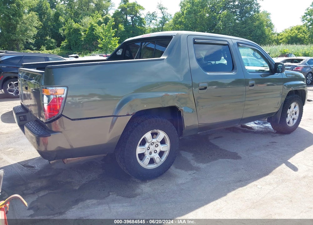 2006 HONDA RIDGELINE RTL VIN: 2HJYK165X6H559531