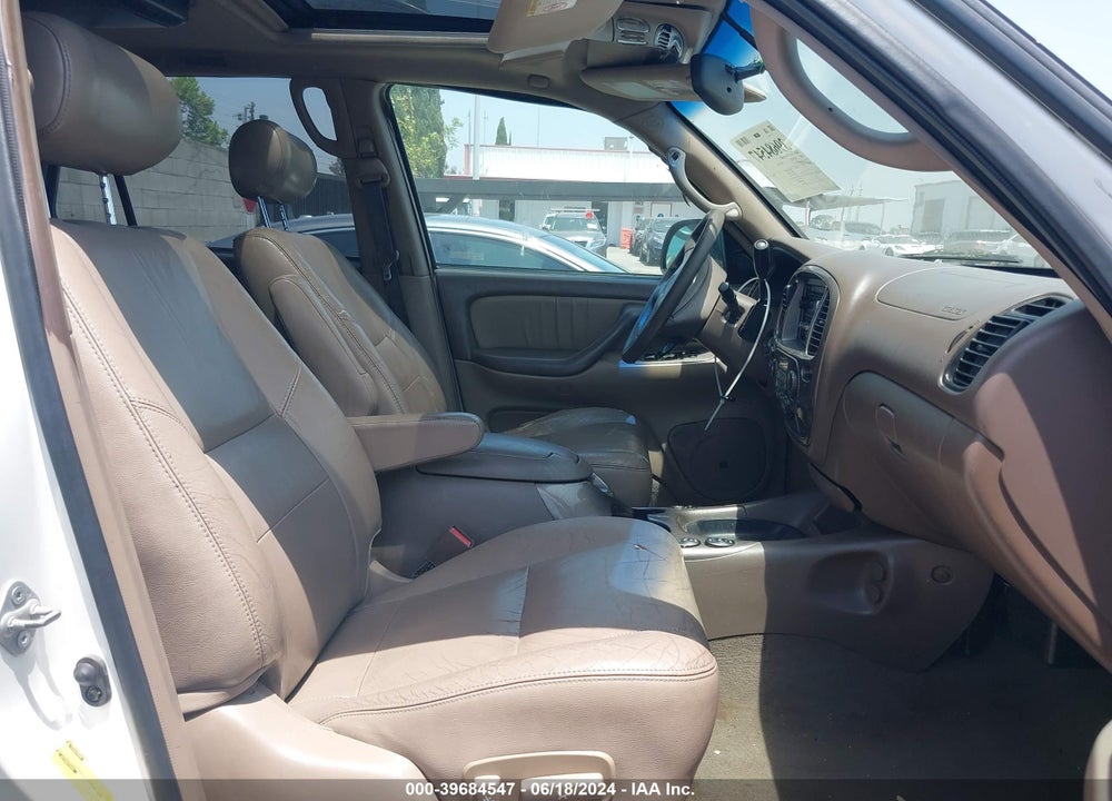 2002 TOYOTA SEQUOIA LIMITED V8 VIN: 5TDZT38A02S117459