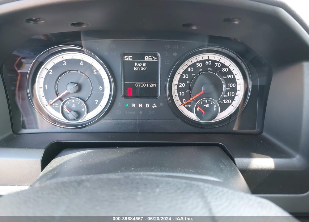 2019 RAM 1500 CLASSIC TRADESMAN 4X4 5'7 BOX VIN: 3C6RR7KTXKG726015