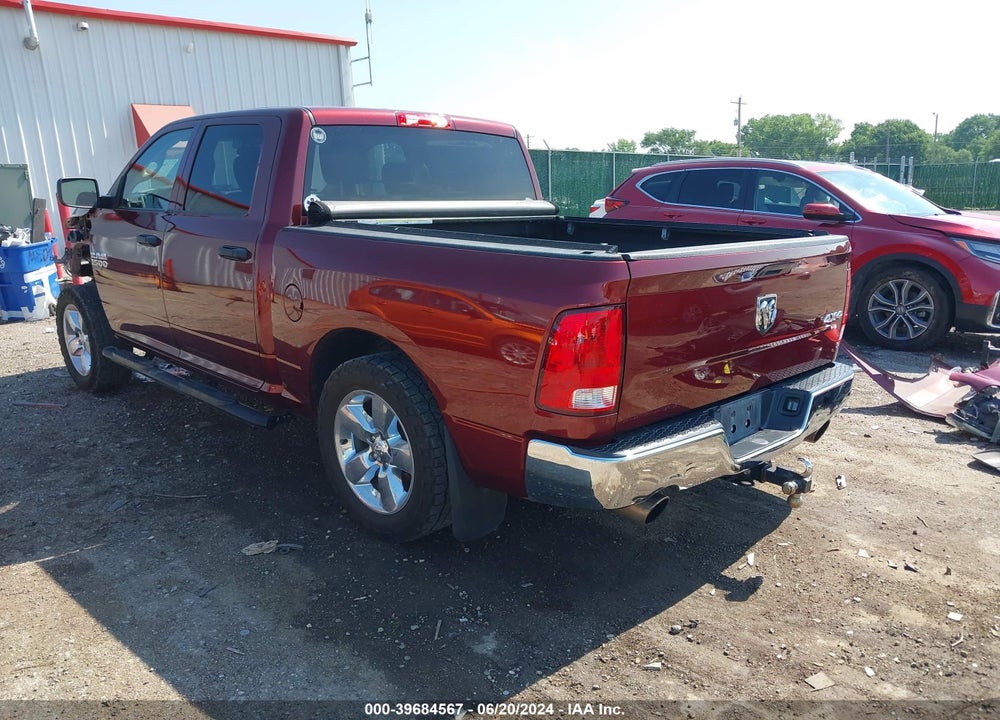 2019 RAM 1500 CLASSIC TRADESMAN 4X4 5'7 BOX VIN: 3C6RR7KTXKG726015