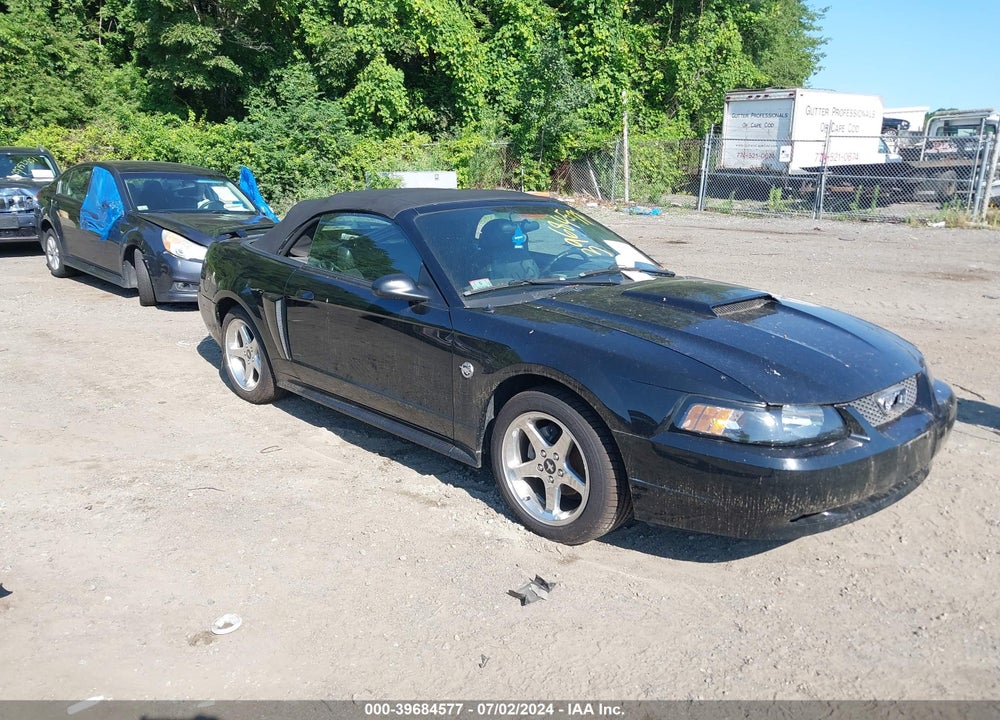 2004 FORD MUSTANG GT VIN: 1FAFP45X84F136789