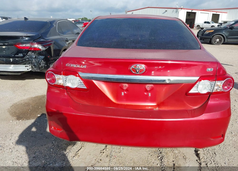 2011 TOYOTA COROLLA LE VIN: JTDBU4EE3B9163068