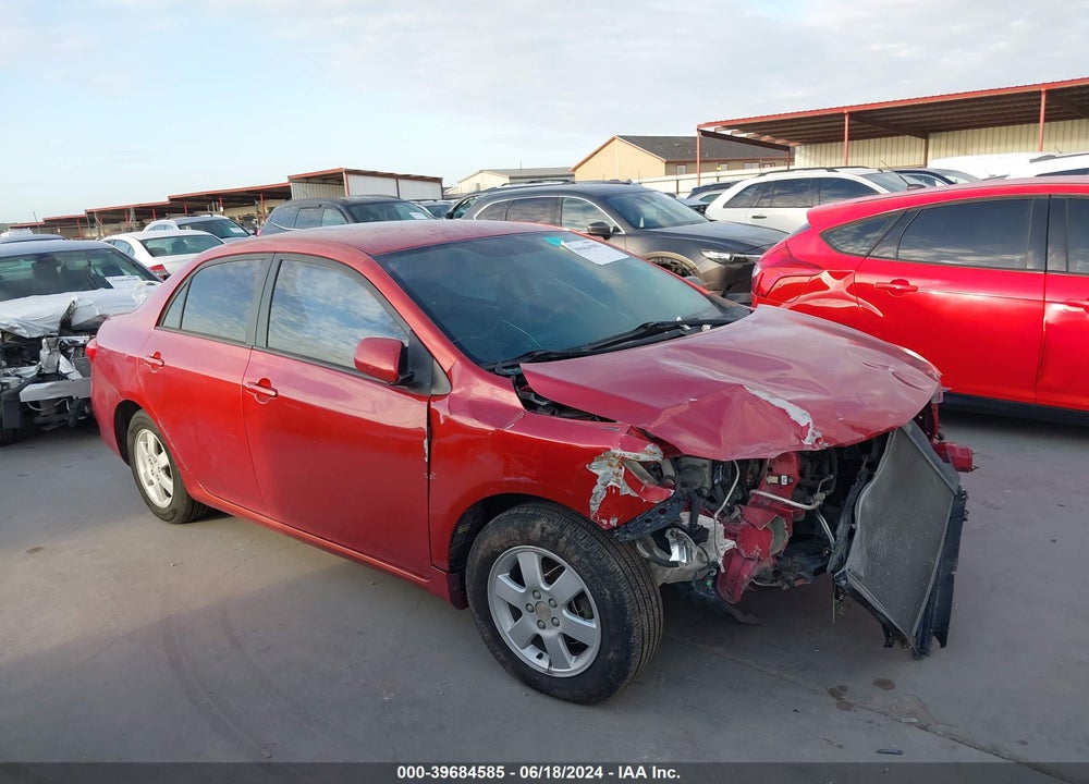 2011 TOYOTA COROLLA LE VIN: JTDBU4EE3B9163068