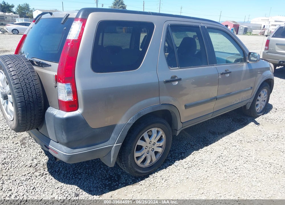2006 HONDA CR-V EX VIN: JHLRD78866C047333