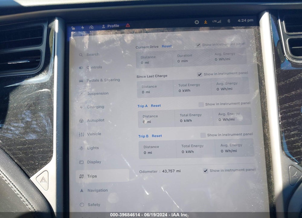 2018 TESLA MODEL S 100D/75D/P100D VIN: 5YJSA1E21JF281668