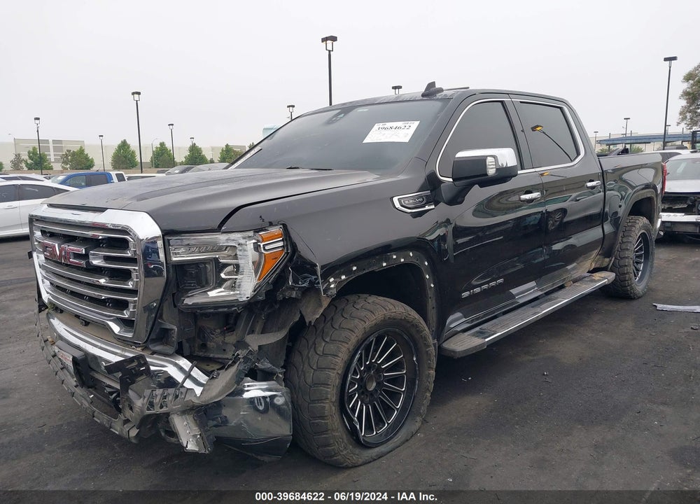 2019 GMC SIERRA 1500 SLT VIN: 3GTP8DED6KG278068