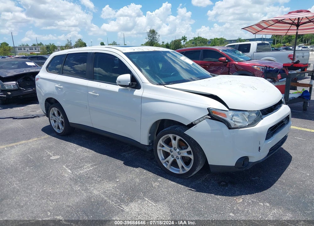 2014 MITSUBISHI OUTLANDER SE VIN: JA4AD3A33EZ011011