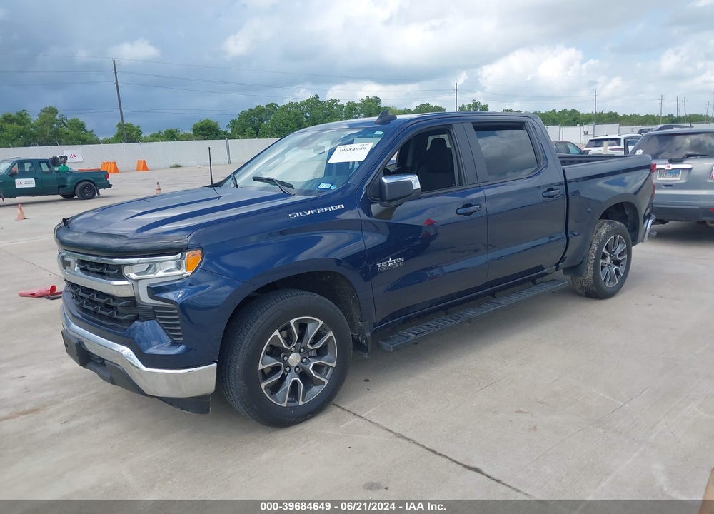 2022 CHEVROLET SILVERADO 1500 2WD SHORT BED LT VIN: 2GCPACED2N1512587
