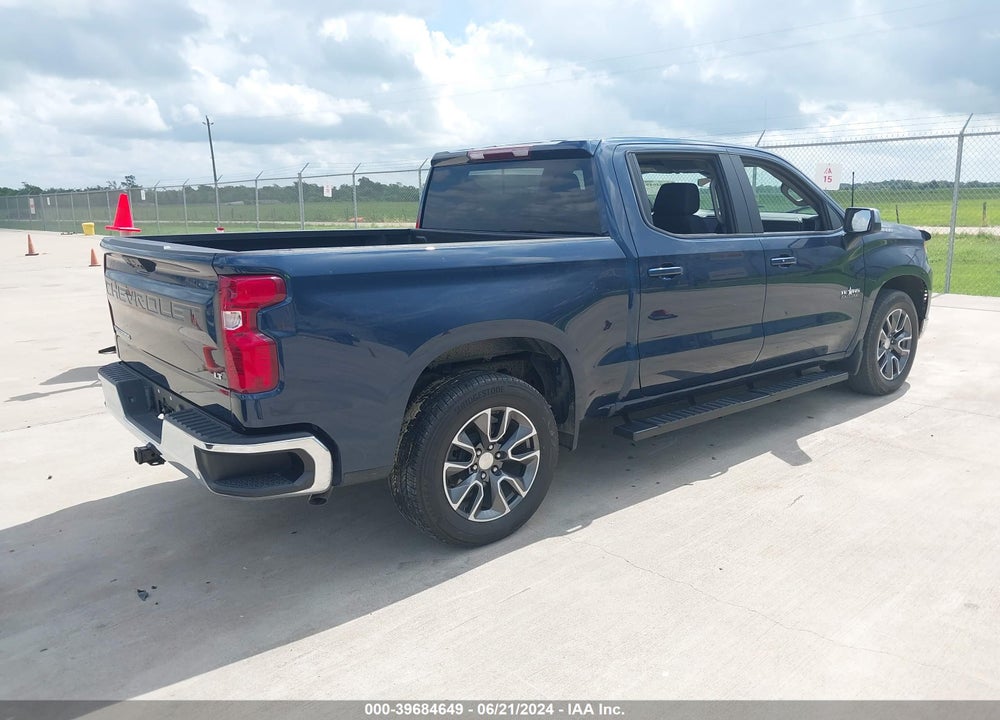 2022 CHEVROLET SILVERADO 1500 2WD SHORT BED LT VIN: 2GCPACED2N1512587