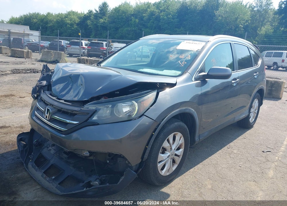 2012 HONDA CR-V EX-L VIN: 2HKRM4H76CH631458