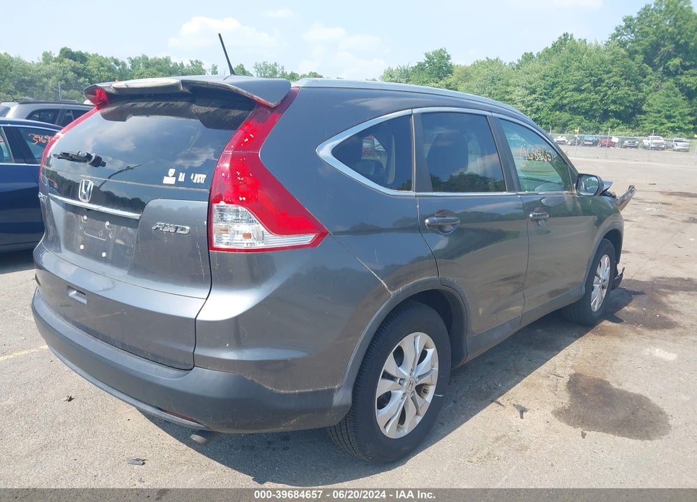 2012 HONDA CR-V EX-L VIN: 2HKRM4H76CH631458