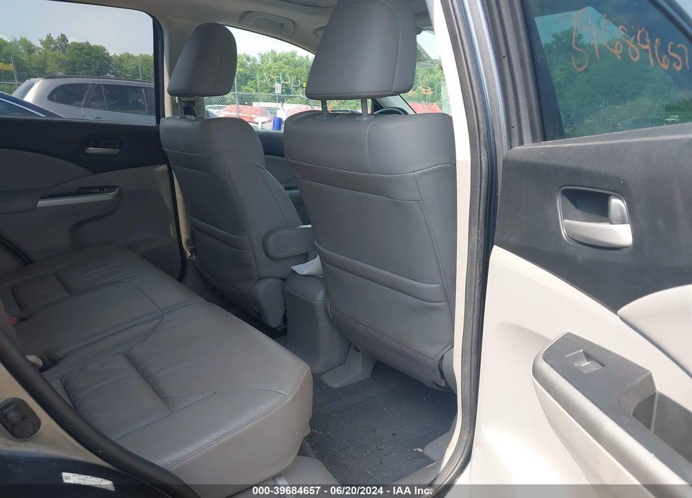 2012 HONDA CR-V EX-L VIN: 2HKRM4H76CH631458