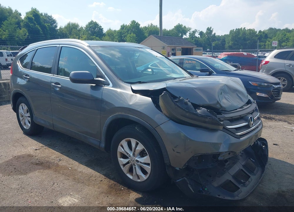 2012 HONDA CR-V EX-L VIN: 2HKRM4H76CH631458