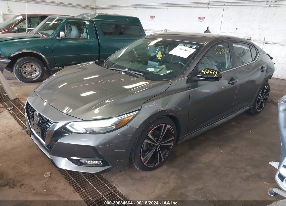 2021 NISSAN SENTRA SR XTRONIC CVT VIN: 3N1AB8DV9MY292121