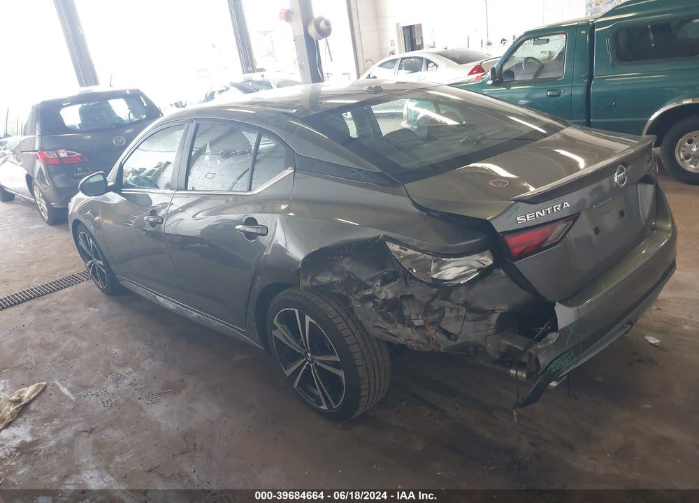 2021 NISSAN SENTRA SR XTRONIC CVT VIN: 3N1AB8DV9MY292121