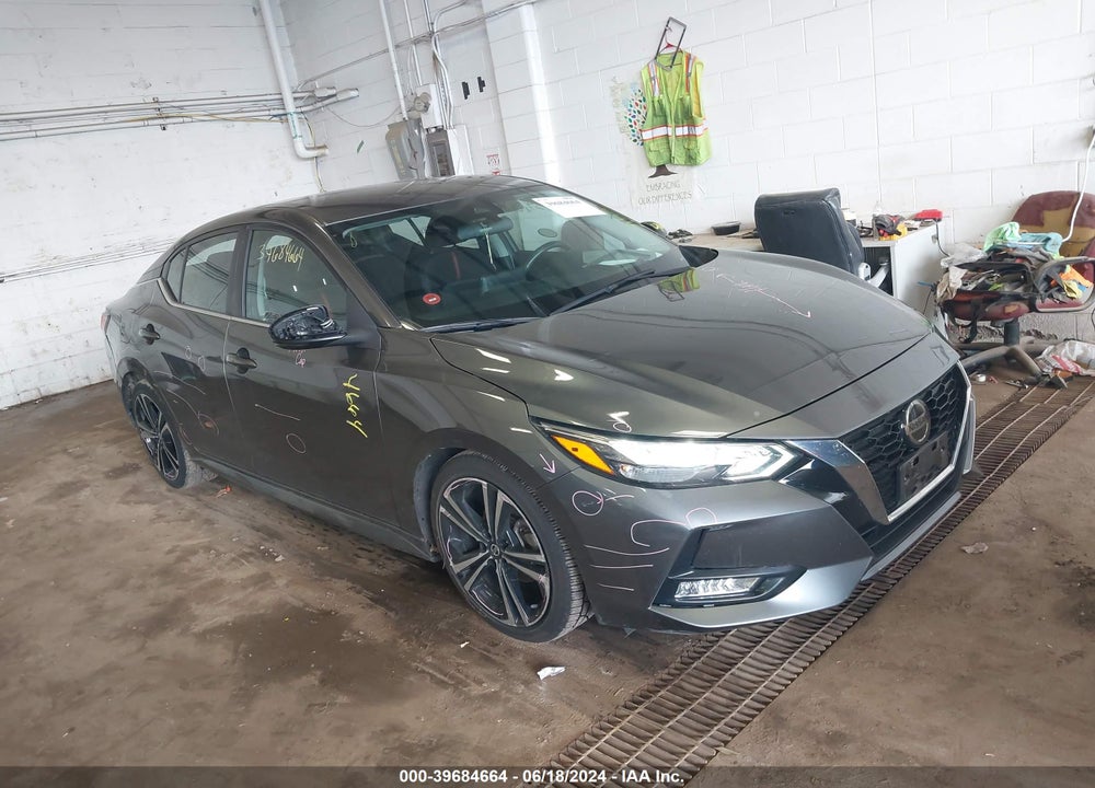 2021 NISSAN SENTRA SR XTRONIC CVT VIN: 3N1AB8DV9MY292121