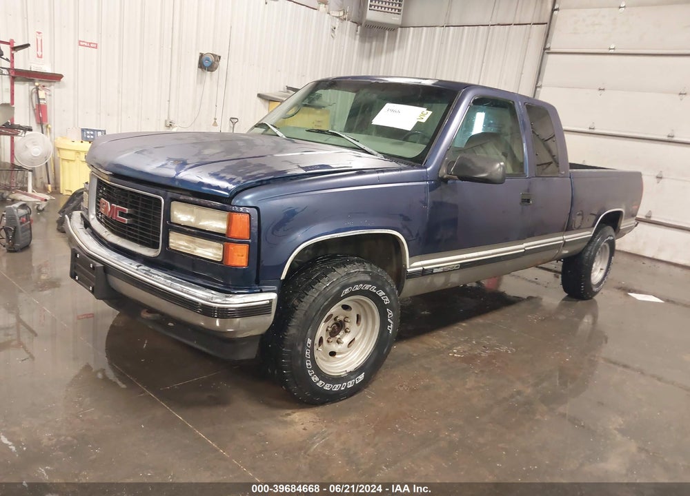 1998 GMC SIERRA 1500 SL WIDESIDE VIN: 2GTEK19R0W1505170