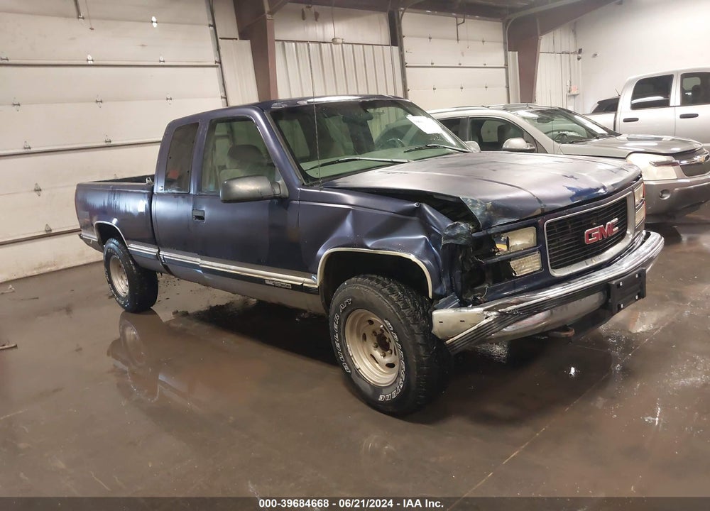 1998 GMC SIERRA 1500 SL WIDESIDE VIN: 2GTEK19R0W1505170