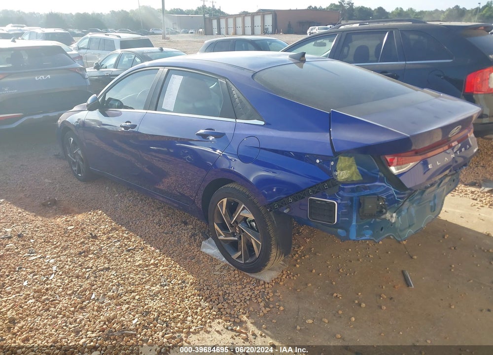 2024 HYUNDAI ELANTRA LIMITED VIN: KMHLP4DG9RU712452