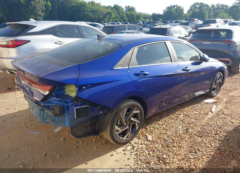 2024 HYUNDAI ELANTRA LIMITED VIN: KMHLP4DG9RU712452