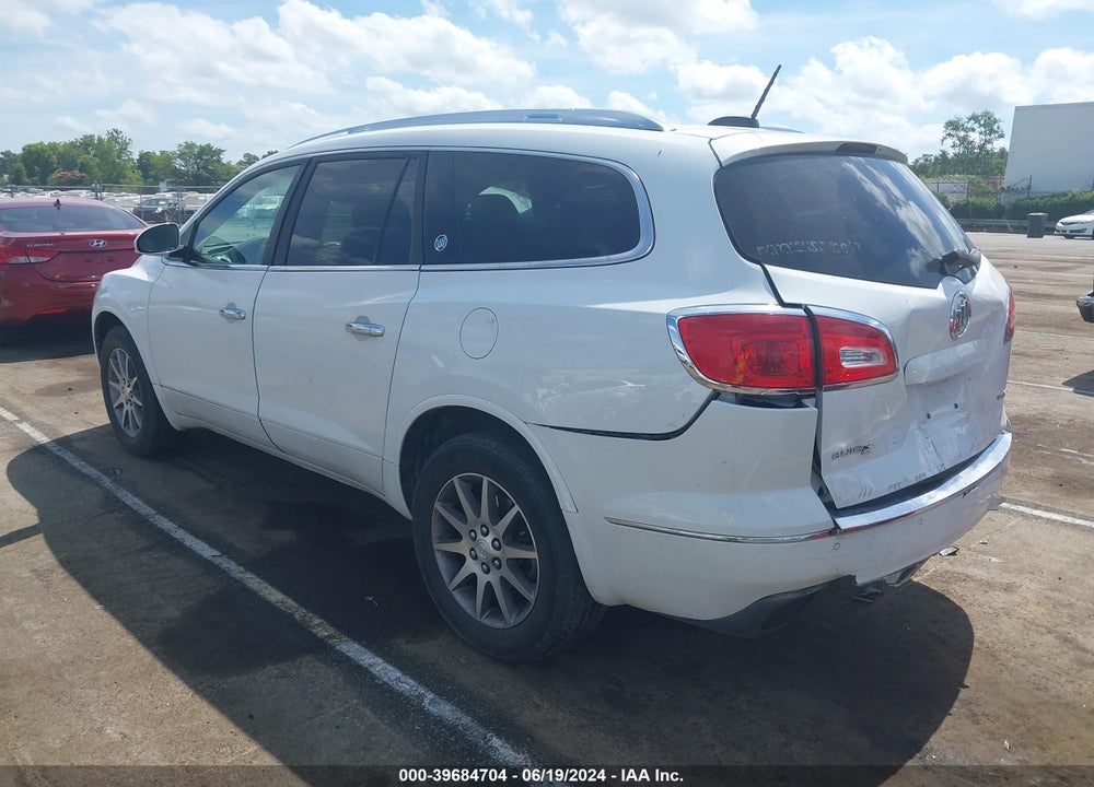 2016 BUICK ENCLAVE LEATHER VIN: 5GAKRBKD5GJ148368