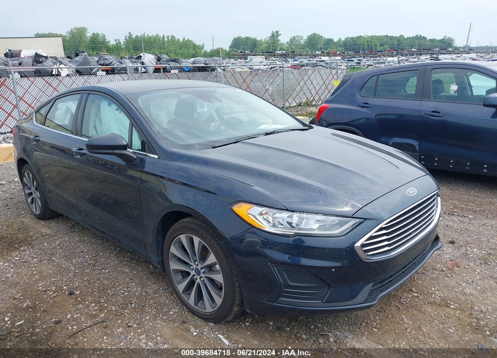 2020 FORD FUSION SE VIN: 3FA6P0T92LR147222