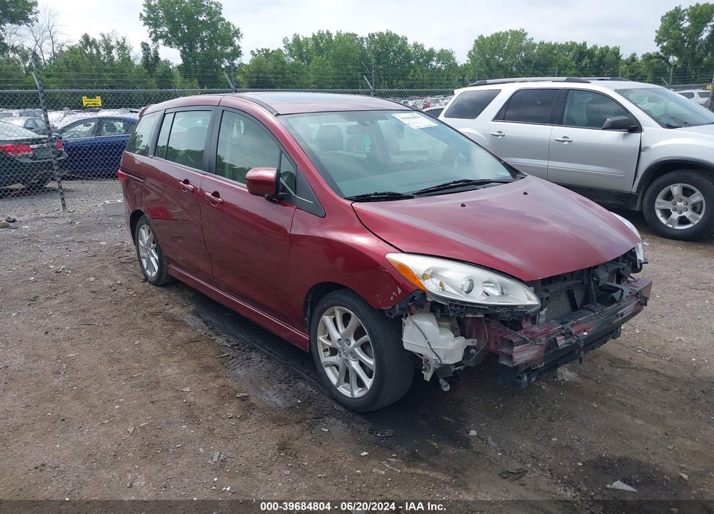 2012 MAZDA 5 GRAND TOURING VIN: JM1CW2DL0C0141733