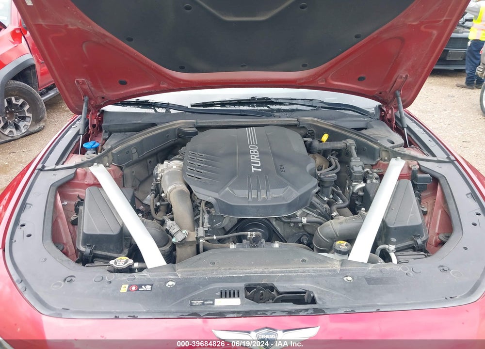 2019 GENESIS G70 3.3T DYNAMIC VIN: KMTG34LE6KU021727