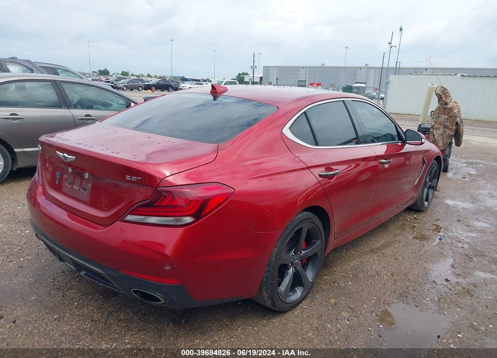 2019 GENESIS G70 3.3T DYNAMIC VIN: KMTG34LE6KU021727
