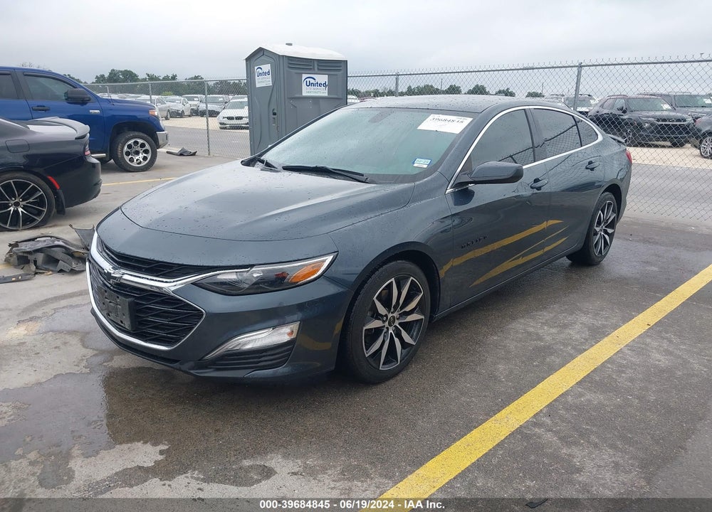 2020 CHEVROLET MALIBU FWD RS VIN: 1G1ZG5ST7LF150091