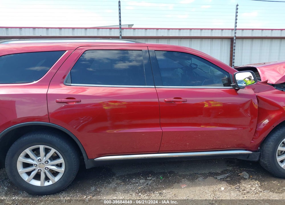 2014 DODGE DURANGO SXT VIN: 1C4RDHAG4EC313600
