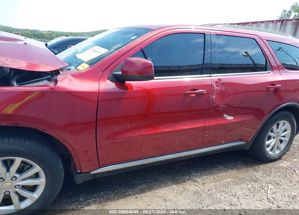 2014 DODGE DURANGO SXT VIN: 1C4RDHAG4EC313600