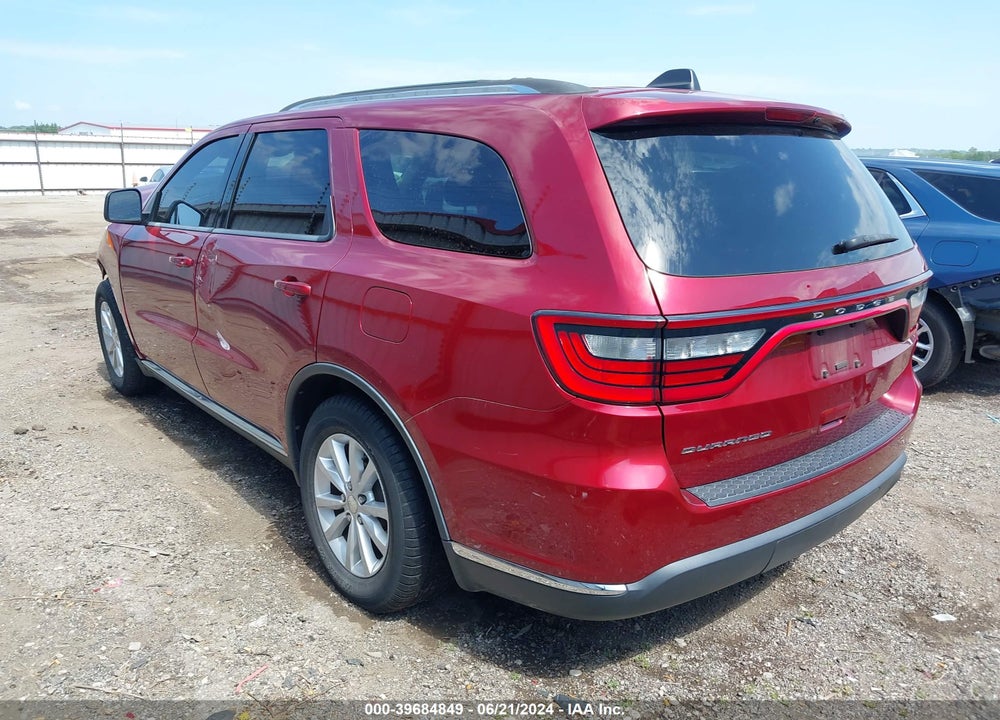 2014 DODGE DURANGO SXT VIN: 1C4RDHAG4EC313600