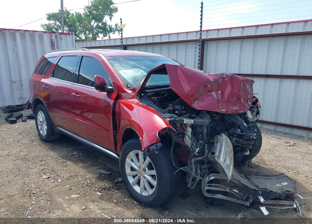 2014 DODGE DURANGO SXT VIN: 1C4RDHAG4EC313600