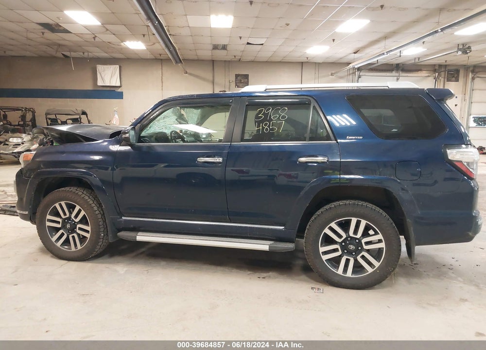 2019 TOYOTA 4RUNNER LIMITED VIN: JTEBU5JR3K5655309