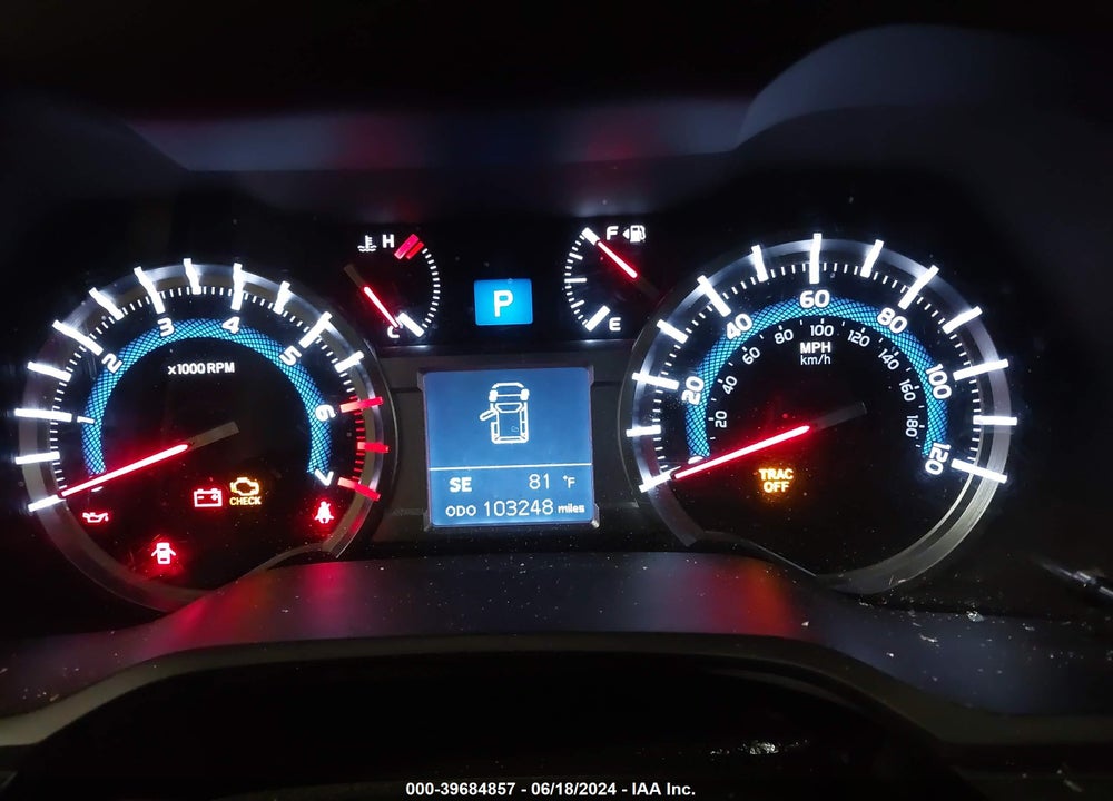 2019 TOYOTA 4RUNNER LIMITED VIN: JTEBU5JR3K5655309