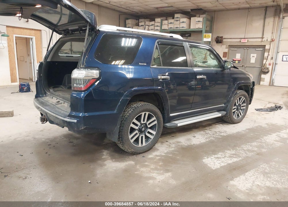 2019 TOYOTA 4RUNNER LIMITED VIN: JTEBU5JR3K5655309