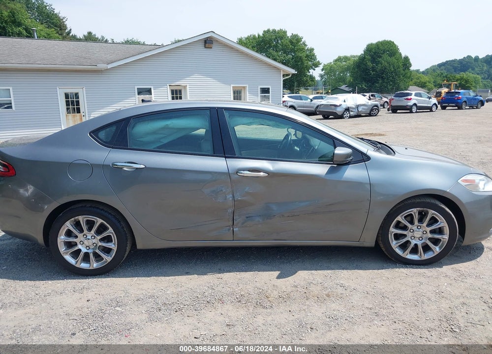 2013 DODGE DART LIMITED VIN: 1C3CDFCA7DD143376