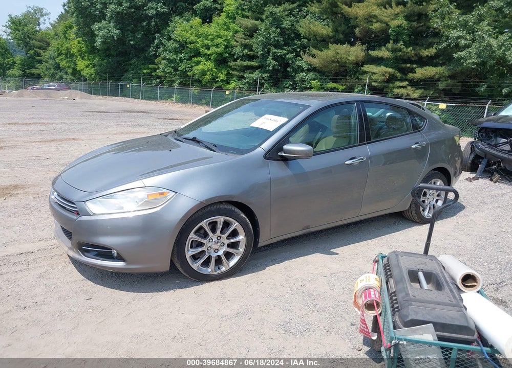 2013 DODGE DART LIMITED VIN: 1C3CDFCA7DD143376