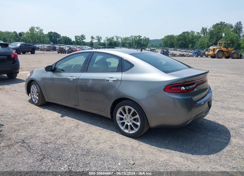 2013 DODGE DART LIMITED VIN: 1C3CDFCA7DD143376