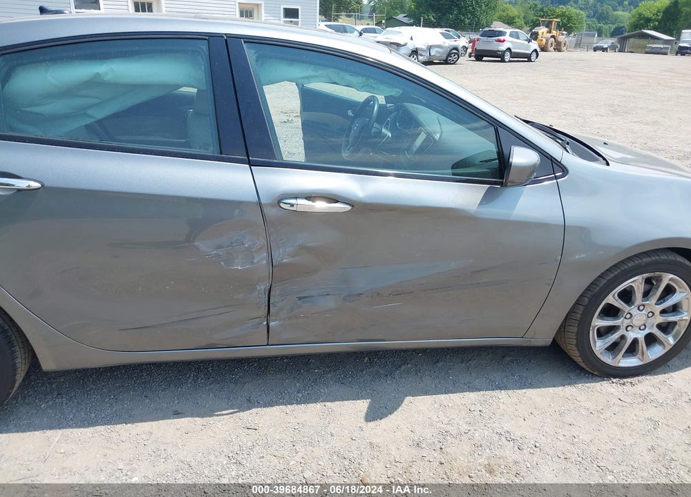 2013 DODGE DART LIMITED VIN: 1C3CDFCA7DD143376