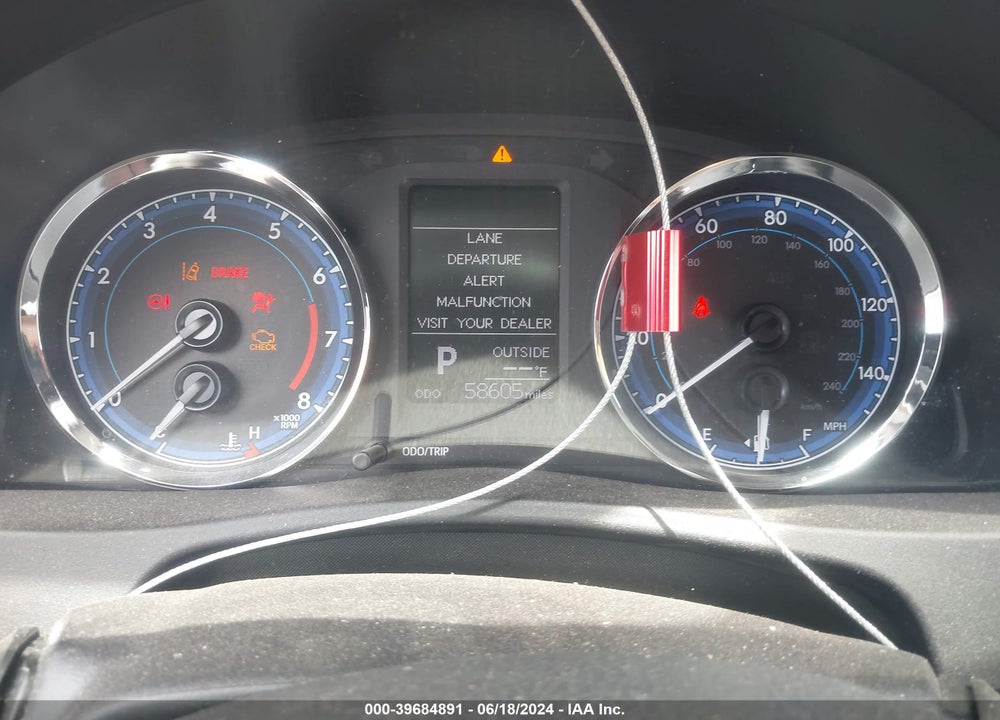 2019 TOYOTA COROLLA LE VIN: 2T1BURHE9KC234888