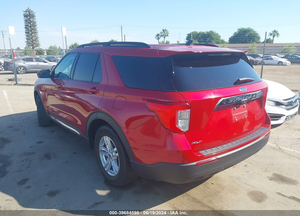 2022 FORD EXPLORER XLT VIN: 1FMSK7DH4NGA68257