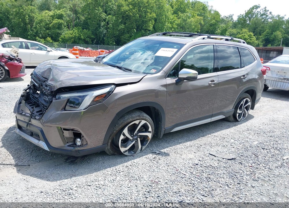 2022 SUBARU FORESTER TOURING VIN: JF2SKARC5NH493013