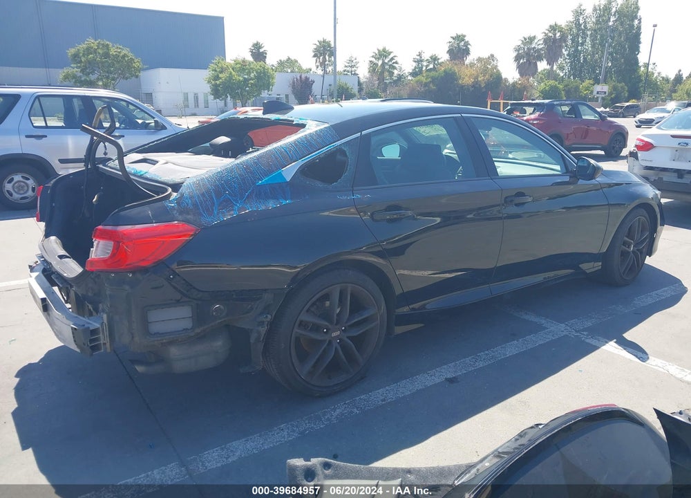 2019 HONDA ACCORD SPORT VIN: 1HGCV1F30KA111927