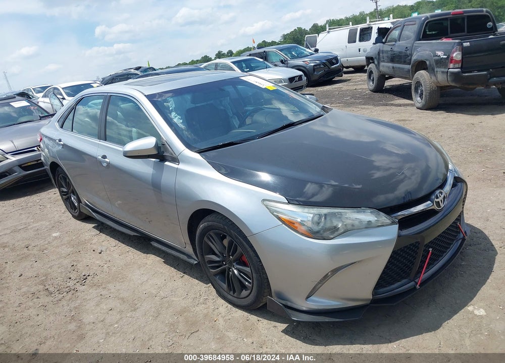 2015 TOYOTA CAMRY SE VIN: 4T1BF1FK8FU076715