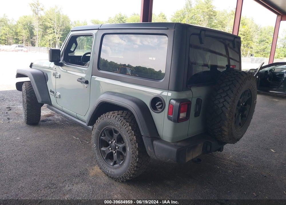 2023 JEEP WRANGLER 2-DOOR WILLYS 4X4 VIN: 1C4HJXAG2PW638181