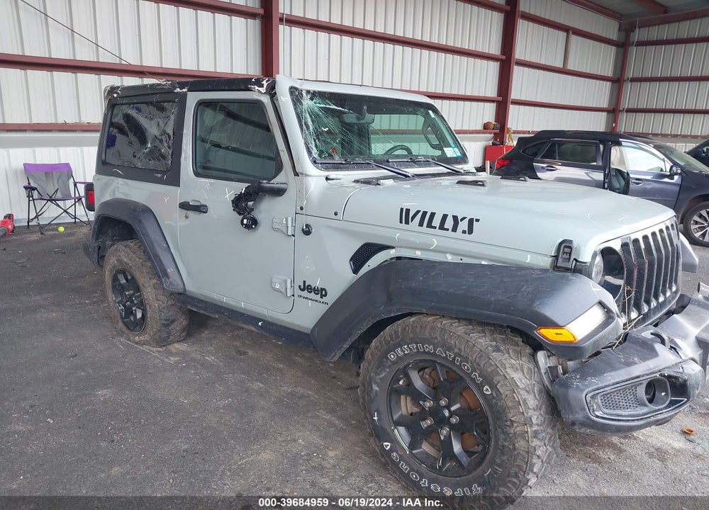 2023 JEEP WRANGLER 2-DOOR WILLYS 4X4 VIN: 1C4HJXAG2PW638181