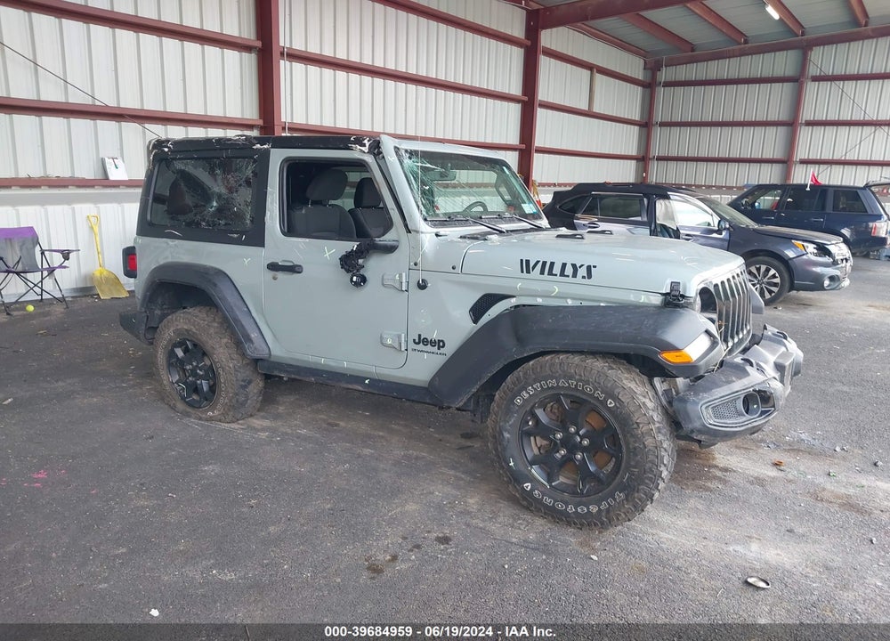 2023 JEEP WRANGLER 2-DOOR WILLYS 4X4 VIN: 1C4HJXAG2PW638181