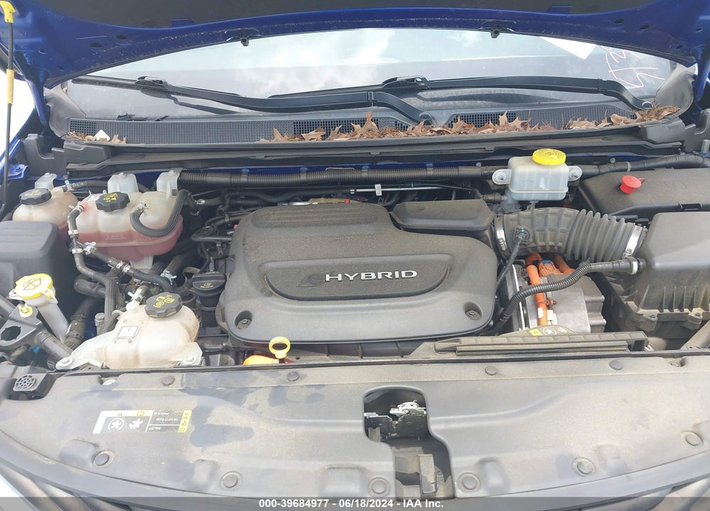 2018 CHRYSLER PACIFICA HYBRID LIMITED VIN: 2C4RC1N72JR258327